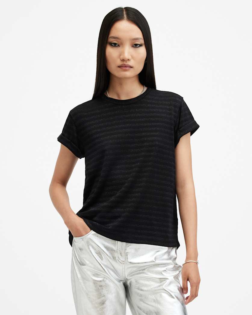 Anna Striped Short Sleeve T-Shirt