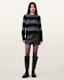 Renai Slim Fit Leather Mini Skirt