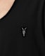 Tonic Scoop Neck Slim Ramskull T-Shirt